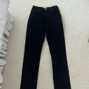 Abercrombie and Fitch curve love 90s high-rise straight leg